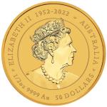 2024 Perth Mint Year of the Dragon 1/2 oz Gold Coin