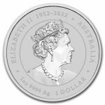 2024 Perth Mint Year of the Dragon 1 oz Silver Coin